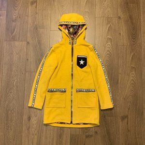 moschino authentic yellow jacket